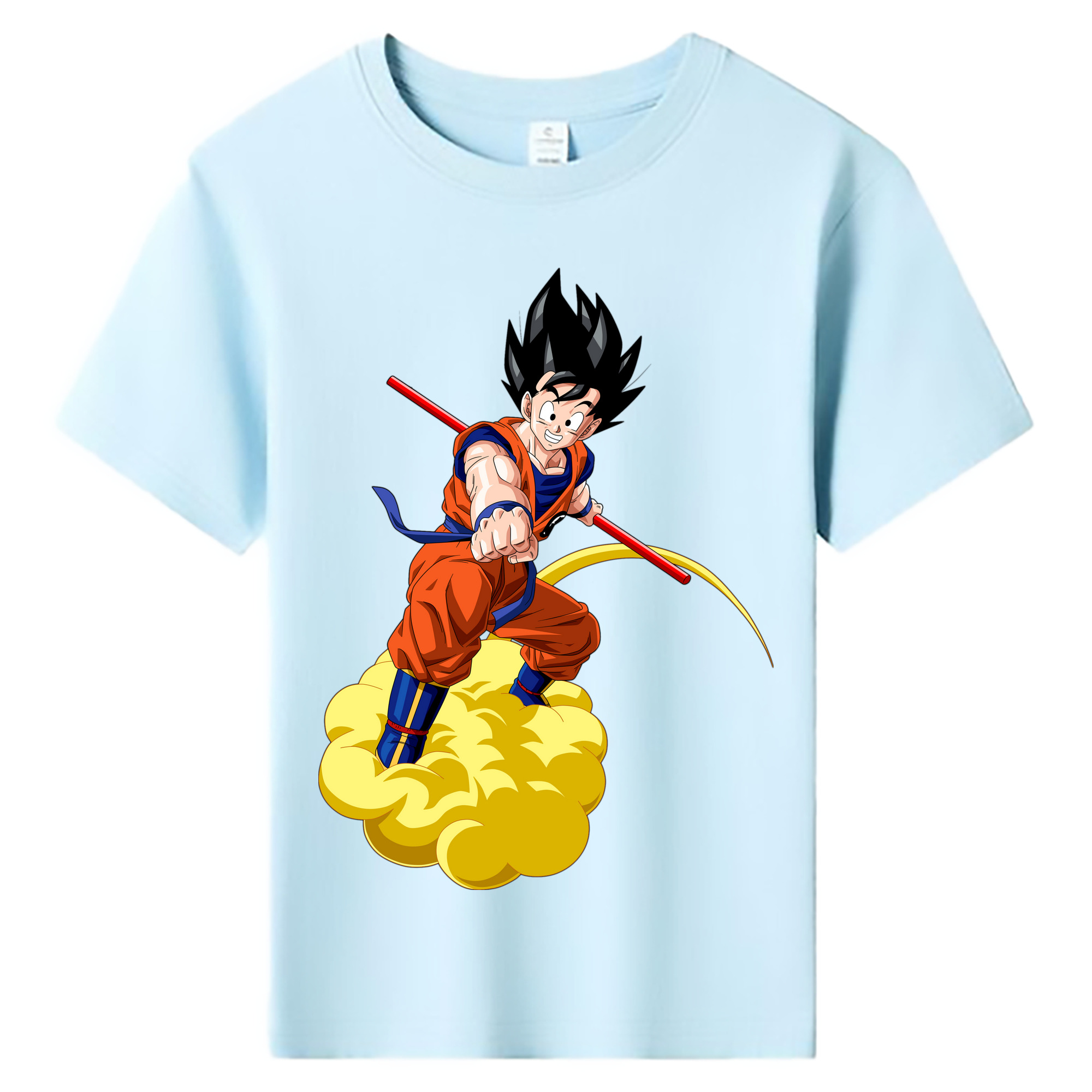 （画像用） ドラゴンボール 孫 悟飯（そんごはん）DRAGON BALL Son Gohan 綿100％キッズTシャツ（フロントプリント）